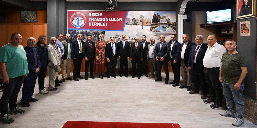 Trabzonlular Derneği, Vali Yavuz'u ağırladı