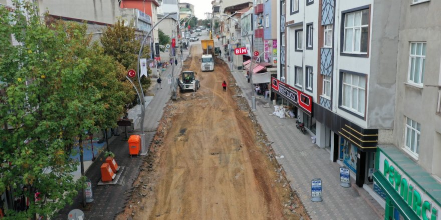 İstiklal Caddesi’nde çalışmalar devam ediyor