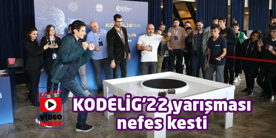 KODELİG'22 yarışması nefes kesti