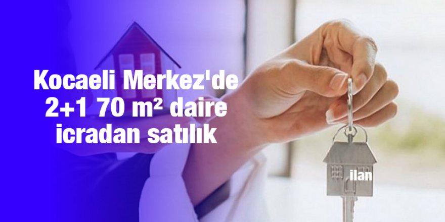 Kocaeli Merkez'de 2+1 70 m² daire icradan satılık