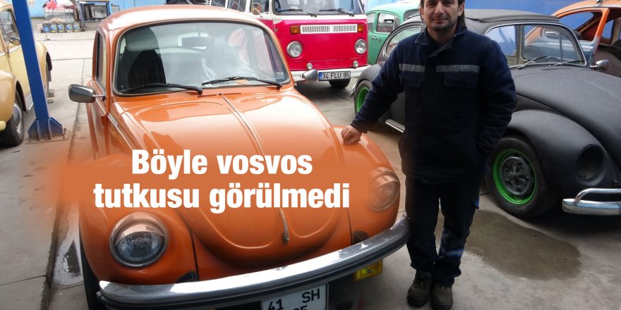 Böyle vosvos tutkusu görülmedi