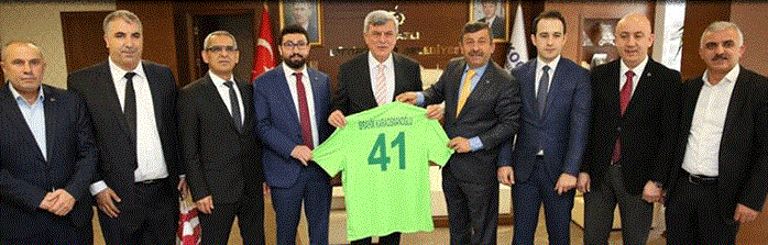 DARICA GB KARAOSMANOĞLU’NU ZİYARET ETTİ