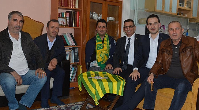 AKAR’A GEÇMİŞ OLSUN ZİYARETİ