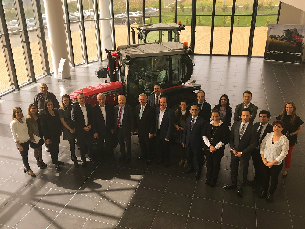 AGCO Tarım Makinelerini gezdiler
