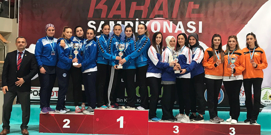 Karateciler Türkiye Şampiyonasını boş geçmedi