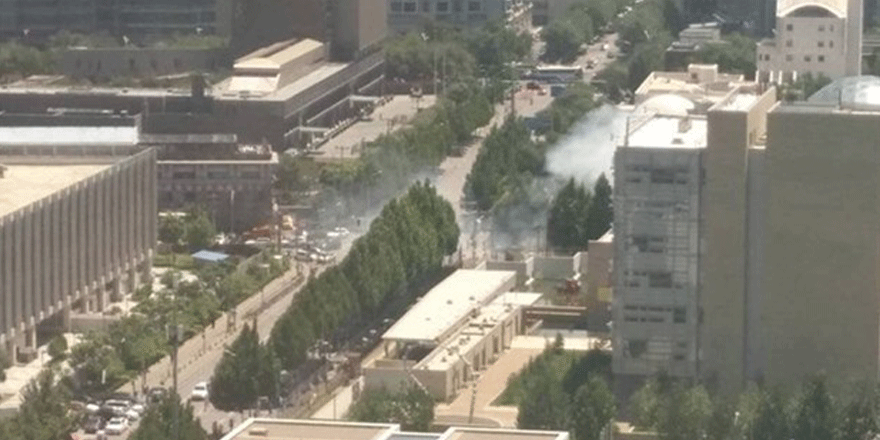 Pekin'de ABD Büyükelçiliği önünde patlama