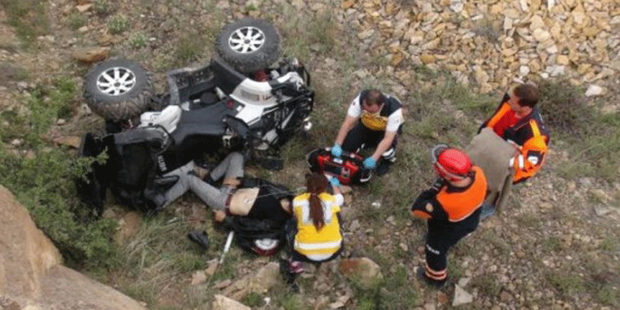 ATV kazası: 1 ölü, 1 yaralı