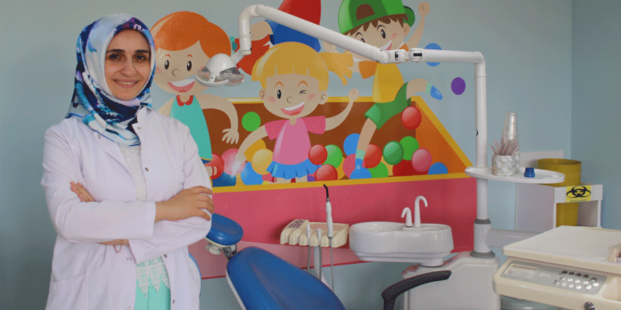 ADSM’de yeni çocuk diş hekimi göreve başladı