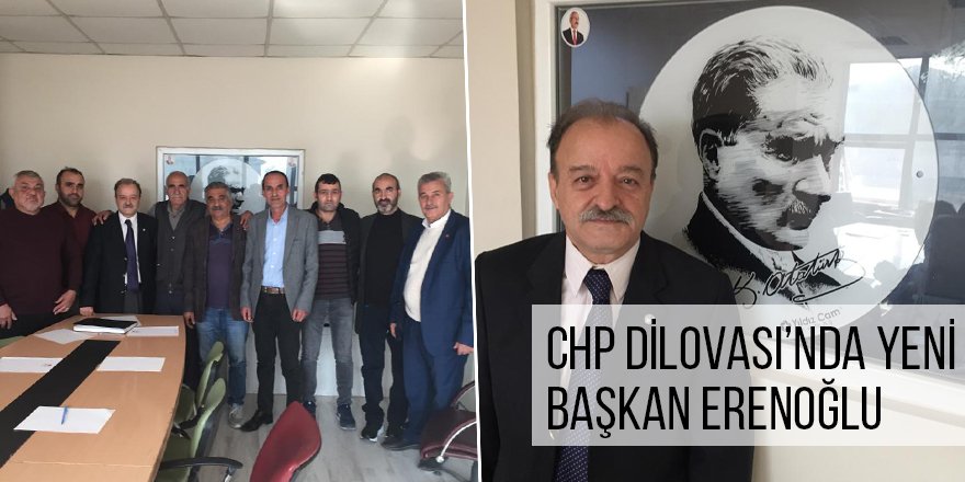 CHP Dilovası’nda yeni başkan Erenoğlu