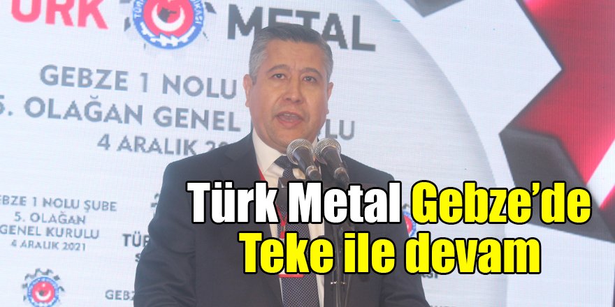 Türk Metal Gebze’de Teke ile devam