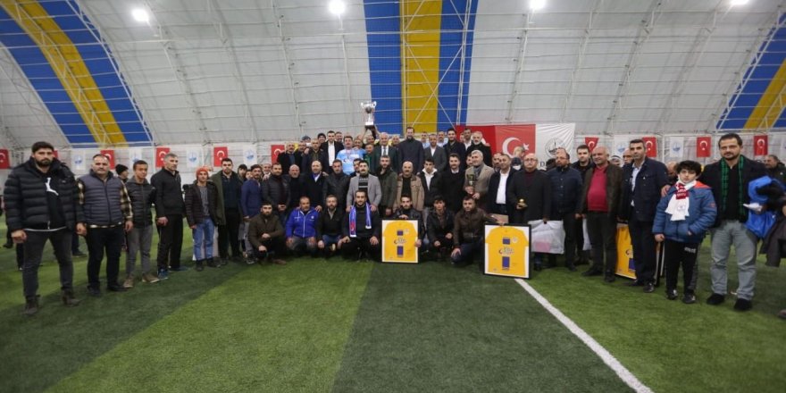 Çenesuyu Futbol Turnuvası’nda Erzurumlular şampiyon: 7-6