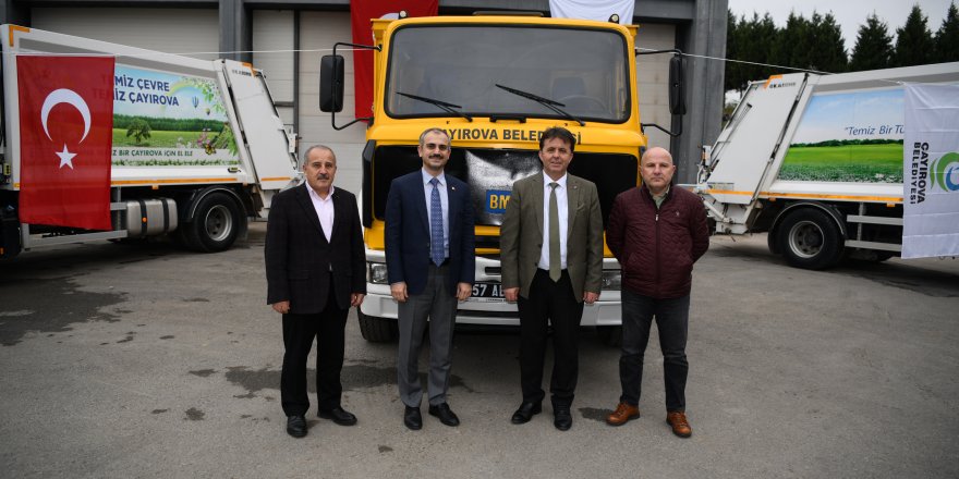 Çayırova’dan Türkeli Belediyesi’ne kamyon