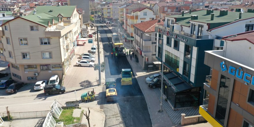 Battalgazi Caddesi yenilendi