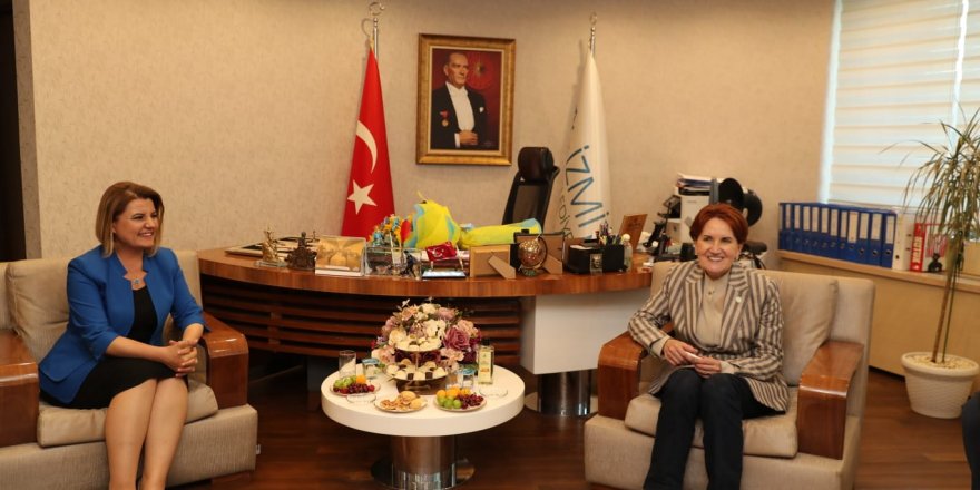 Meral Akşener Başkan Hürriyet’i ziyaret etti