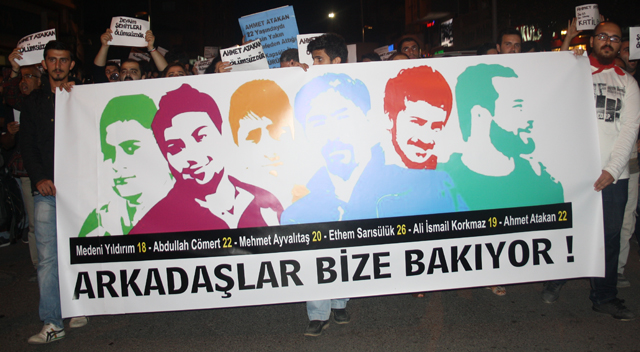 Slogan attıkları için soruşturma açıldı