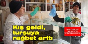 Kış geldi, turşuya rağbet arttı
