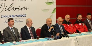 Büyükgöz; Deprem Bölgesindeki çalışmaları basınla paylaştı