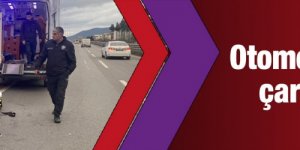 Otomobil bariyerlere çarptı: 3 yaralı